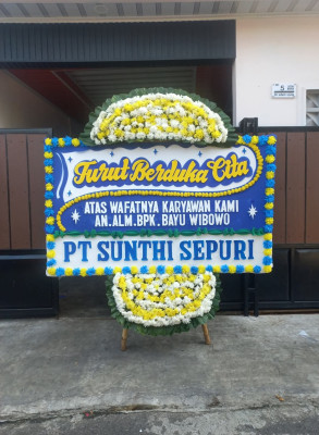 Papan Bunga Duka di Batu Kramat